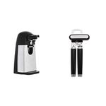 Amazon Basics Electric Can Opener and KitchenAid Can Opener (KC370) | Bundle