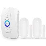 Wireless Door Sensor Alarm Chime, Door Chime 32 Chimes 4 Adjustable Volume , Window Door Alarm Sensor Easy to Install for Your home Safety Shop