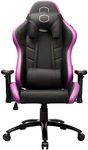 Cooler Master Caliber R2 Gaming Chair with Ergonomic Pillow Back Rest and Head Rest 150kg Max Load - Black/Purple - CMI-GCR2-2019