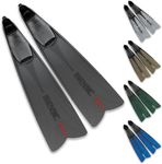 Seac Talent, Semi-Long Fins for spearfishing, free diving and diving, black, 43/44