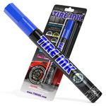 Tire Ink | Paint Pen for Car Tires | Permanent and Waterproof | Carwash Safe (1 Pen, Blue)