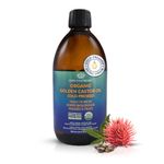 QUEEN OF THE THRONES Organic Golden Castor Oil - 500mL (16.9oz) | 100% Pure & COLD-PRESSED for Hair, Skin & Nails | Hexane Free | USDA Certified