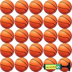 Oleitodh 40Pcs Mini Basketball Set, 6" Inch Small Basketballs with Pump for Over The Door Hoop Games, PVC Indoor Outdoor Play, Pool Beach Basketball, Party Favors, Adults Kids