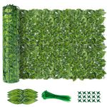 [2025 UPGRADED] Artificial Ivy Privacy Fence Screen 120"x40"(No Assembly Required), Faux Leaves Privacy Fence Anti-Ultraviolet, Artificial Hedges Fence for Garden and Balcony