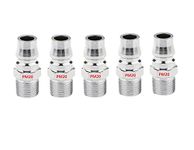 AASONS PM20 Pneumatic Air Line Hose Quick Release Fittings Connector Coupler 1/4" BSP (Pack Of 5 Pcs)