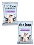 Tito Boo Advanced Cat Litter - 12Kg Bentonite Clumping Litter with Lavender and Lemon Fragrance - Low Dust Formula for Clean and Fresh Smelling Home