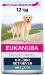 Eukanuba Complete Dry Dog Food for Adult Golden Retriever Breed Types with Fresh Chicken 12 kg