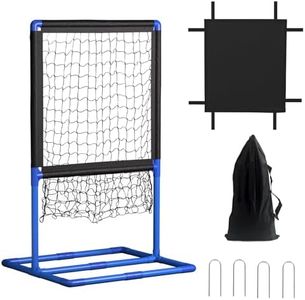 Olpchee Strike Zone Target for Plastic Balls Portable Pitching Training Strike Zone Target Set Up and Assemble Easily(Blue)