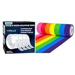 Lockport Double Sided Tape and Craftzilla Colored Masking Tape Bundle