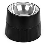 Belle Vous Raised Dog Food Feeder with Removable Bowl - 400ml/13.5oz Stainless Steel Dish in Non-Slip Raised Stand - Pet Food/Water Bowl for Feeding Small, Medium and Large Dogs or Large Cats