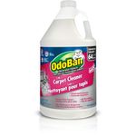 OdoBan 3-in-1 Concentrated Carpet Cleaner, Carpet Cleaning Solution, Spot Remover, Fragrance Free- 1 Gal. (3.79 L)