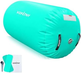 VOFiTNY Gymnastics Octagon Mat Air Roller 3.3ft L x 2ft D for Air Barrel Tumbling Training for Home/Gym Do Not Include Pump