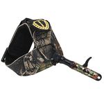 TruFire Edge Buckle Foldback Adjustable Archery Compound Bow Release - Camo Wrist Strap with Foldback Design