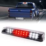 MICTUNING LED 3rd Third Brake Light Compatiable with 2004-2008 F150, Red/White Tail Rear Reverse Light High Mount Stop Lamp, DOT Certified