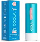 COOLA Organic Liplux Tinted Lip Balm and Sunscreen with SPF 30, Dermatologist Tested Lip Care for Daily Protection, Vegan and Gluten Free, 0.15 Oz