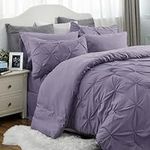 Bedsure Grayish Purple Comforter Se