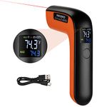 INKBIRD USB Rechargeable Infrared Thermometer Digital Temperature Gun for Cooking -58℉~1022℉(Fahrenheit Only), 12:1 Laser Thermometer INK-IFT02 ±2% Accuracy, 0.5S Instant Laser Temperature Gun