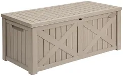 YITAHOME 120 Gallon Large Deck Box,