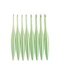 Furls Crochet Hook, Limited Edition Matte Pistachio Streamline Metal, Ergonomic Handle Crochet Hooks 7" (Matte, J - 6.00MM)