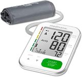 medisana BU 565 Upper arm Blood Pressure Monitor, Precise Blood Pressure and Pulse Measurement During Inflation with Memory Function, Traffic Light Scale, Function to Indicate an Irregular Heartbeat