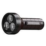 Ledllenser LEDLENSER P18R Signature Handheld Flashlights | LED Configuration - Xtreme LED | Luminosity - MAX 2600 lm - MIN 30 lm | Lighting Range - MAX 420 m - MIN 50 m | Rechargeable - Yes | Outdoor