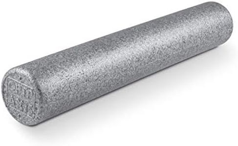 OPTP Silver AXIS Foam Roller, Moderate Density for Sports Medicine, Physical Therapy, Pilates, Yoga - Myofascial Release on Trigger Points (Silver Moderate Density, 36" x 6" Round)