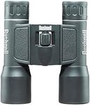 Bushnell PowerView 16x 32mm Compact Folding Roof Prism Binocular (Black)