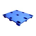 SE Light-Duty Flat Top Stackable Plastic Pallet, Model PS009, 1200x1000x135mm, Pack of 1 (Blue)