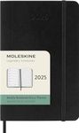 Moleskine Classic 12 Month 2025 Weekly Planner, Soft Cover, Pocket (3.5" x 5.5"), Black, 144 pages