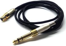 NewFantasia Replacement Audio Upgrade Cable Compatible with beyerdynamic DT 1990 Pro, DT 1770 Pro Headphone and Compatible with AKG K371, K175, K275, K245, K182, K7XX Headphone 1.6meters/5feet