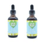 Balm! Baby Bye-Bye Teething Hello Sleep! 100% Natural Teething Relief Tincture (2-Pack, Sweet Glycerin)