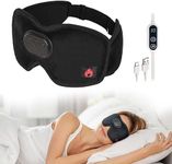 Bluetooth Headphones Sleep Eye Mask with Heating Pad SYPVRY Bluetooth Eye Mask for Sleeping Reusable USB Heated Eye Mask with Temp Control, Relief Migraine Dry Eyes