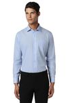 Van Heusen Men's Solid Slim Fit Formal Shirt (VHSFBSLPF74761_Faded Blue 40)