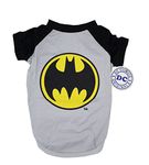 DC Comics for Pets Batman T Shirt for Dogs, X-Small (XS) | Batman Logo Dog Shirt | Superhero Dog Clothes for Small Dogs, Cute Dog Clothes | See Sizing Chart