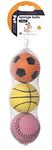 Petface Sponge Balls, Pack of 3