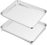 TeamFar Toaster Oven Pan Set of 2, 