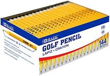 BAZIC Pre-Sharpened #2 Golf Pencil (144/Pack)