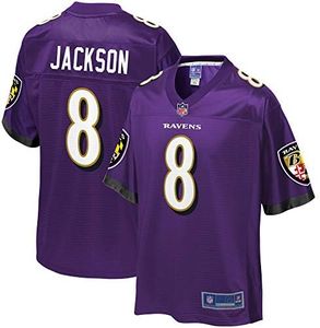 NFL PRO LINE Men's Lamar Jackson Purple Baltimore Ravens Team Player Jersey