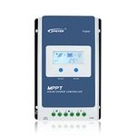 EPEVER MPPT Solar Charge Controller 30A 12V/24V Auto Max PV 100V Common Negative Ground LCD Display Solar Panel Charger Regulator for Gel Flooded Sealed LiFePO4 Lithium (Tracer3210AN)