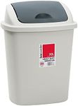 Box Sweden 52.5x40cm 30L Large Swing Bin Waste/Garbage Plastic Rubbish Dustbin