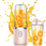 FOGARI Mobile Blender Smoothie Maker, Stand Mixer, Portable Mini Mixer with 6 Stainless Steel Blades, Rechargeable, Portable USB Electric Mixer for Travel, Kitchen and Office, Home, Camping, Outdoor