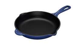 Le Creuset Enameled Cast-Iron 6-1/3-Inch Skillet with Iron Handle, Cobalt
