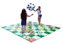 Giant Snakes and Ladders Outdoor Board Game | 10 x 10' Mat | Big Game Hunters