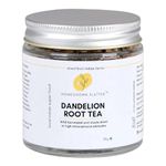 Homegrown Platter Dandelion Root Tea | Liver Detox | Supports Kidney Function | Helps Improve Digestion and Immune System | Herbal Tea & Liver Cleansing Tea, 100% Dandelion roots (50g)