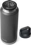 YETI Rambler Bottle Chug, Vaccum Insulated Stainless Steel Bottle with Chug Cap, Charcoal, 46 oz (1.4 L)