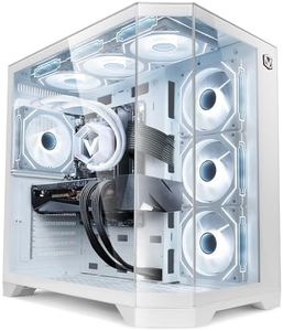 Vibox Gaming PC • AMD Ryzen 7 5700X 8-Core • Nvidia RTX 5070 12GB • 32GB RAM • 1TB SSD • Windows 11 • WiFi • White