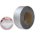 Evona Aluminum Foil Butyl Waterproof Tape, Upgraded Leak Proof Butyl Seal Strip, Multi-Use Repair for Boat and Pipe Sealing, Roof Crack, RV, Awning, Window Sealing