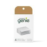 Compost Genie Carbon Filters, Absorb and minimize Odors, with a Pack of 4 Lasting up to 4 Months