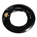 TTArtisan Lens Adapter/Converter Ring for Leica M Mount Lens to Fuji GFX Mount Camera Body Black