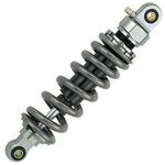 mesome Rear Suspension Shock 280mm Rear Shock Damper Suspension Spring Compatible with Dirt Pit Bike ATV Rear Shock Absorber Spring (Dark grey)